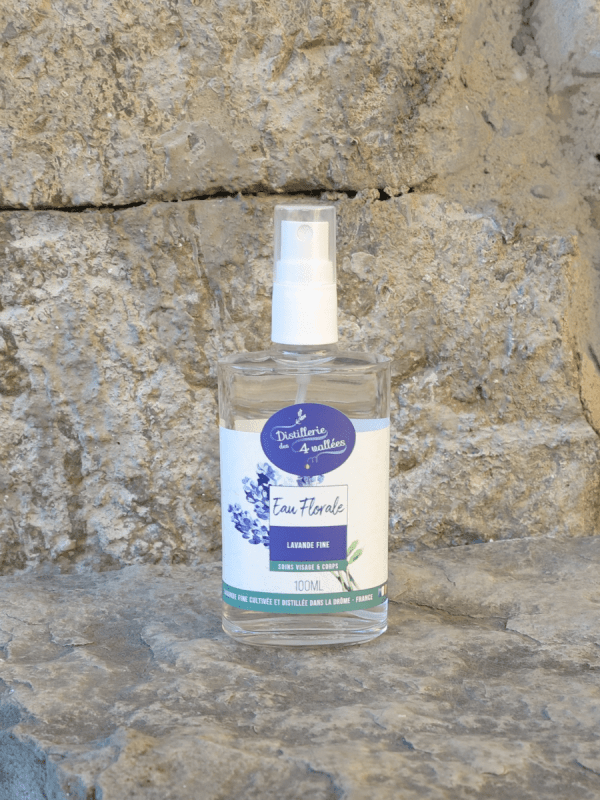 Flacon spray d'eau florale 100 ml