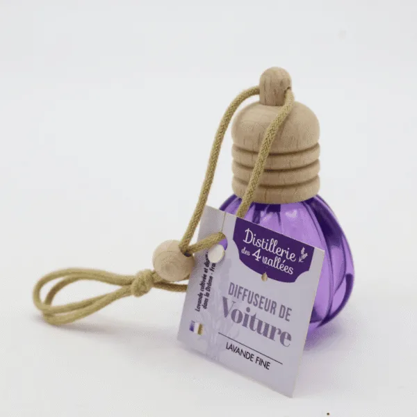Diffuseur voiture d'huile essentielle de lavande