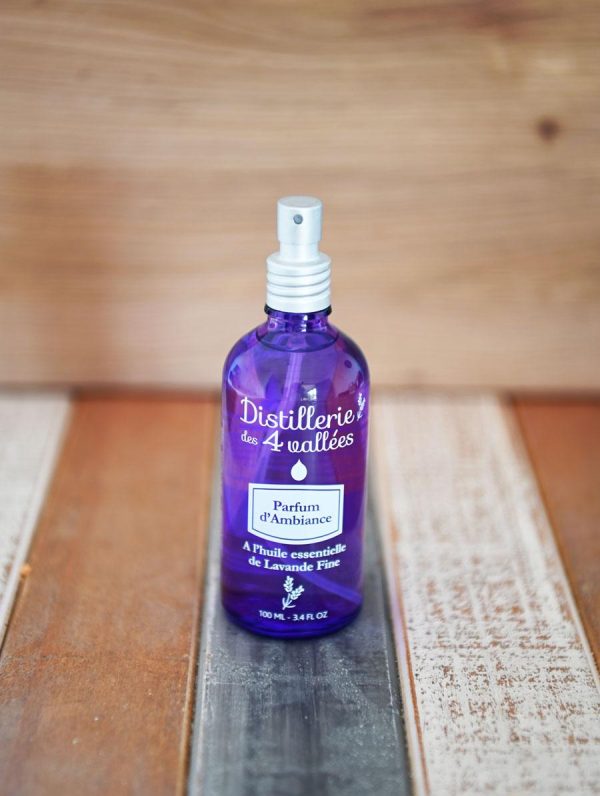 Parfum d'ambiance à l'huile essentielle de lavande