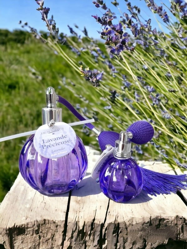 Eaux de toilette à la lavande proposées par la Distillerie des 4 Vallées