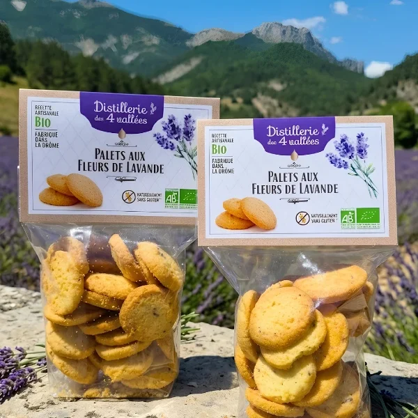 Palets aux fleurs de lavande - Bio