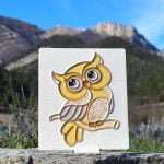 Diffuseur d'huile essentielle artisanal GM - Chouette