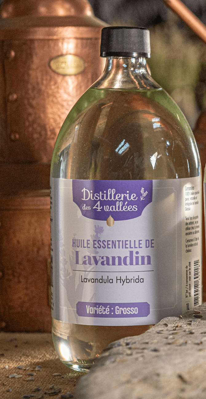 Huile essentielle de lavandin Grosso HVE - Flacon classique – Image 6