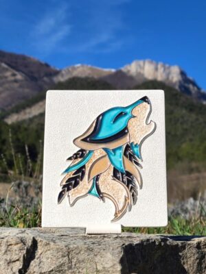 Diffuseur d'huile essentielle artisanal GM - Loup