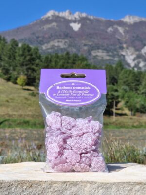 Sachet de bonbons à la lavande