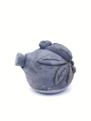 Diffuseur fiole plâtre peint et ciré