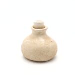 Diffuseur fiole plâtre peint et ciré