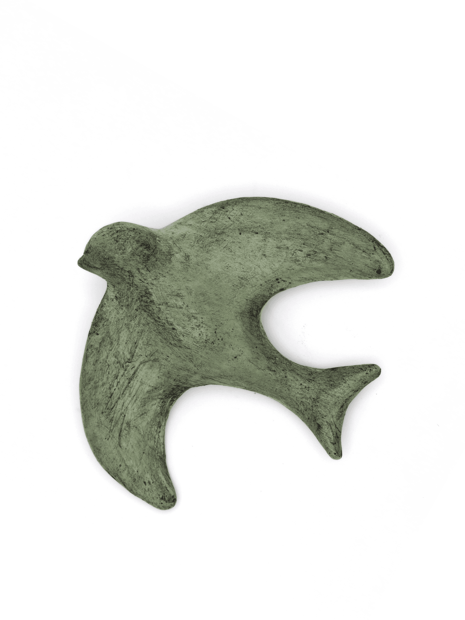 Hirondelle de décoration en plâtre style provençale