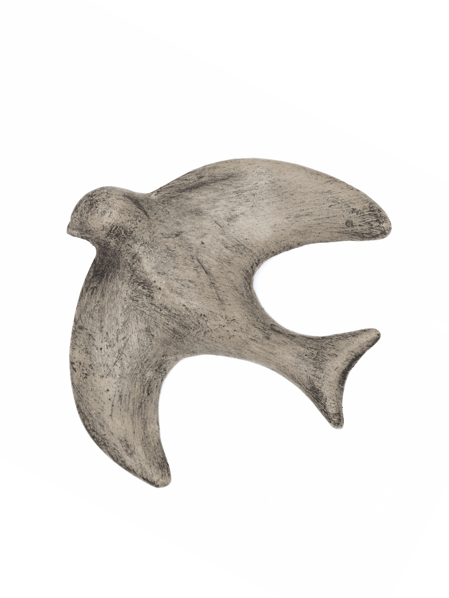 Hirondelle de décoration en plâtre style provençale