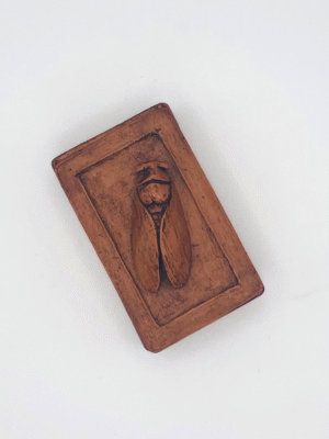 Boite lavande plâtre peint et ciré – Rectangle