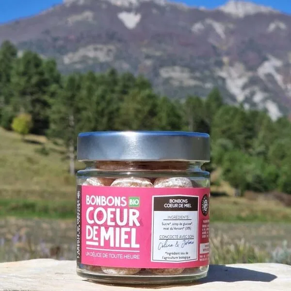 Bonbons coeur de miel