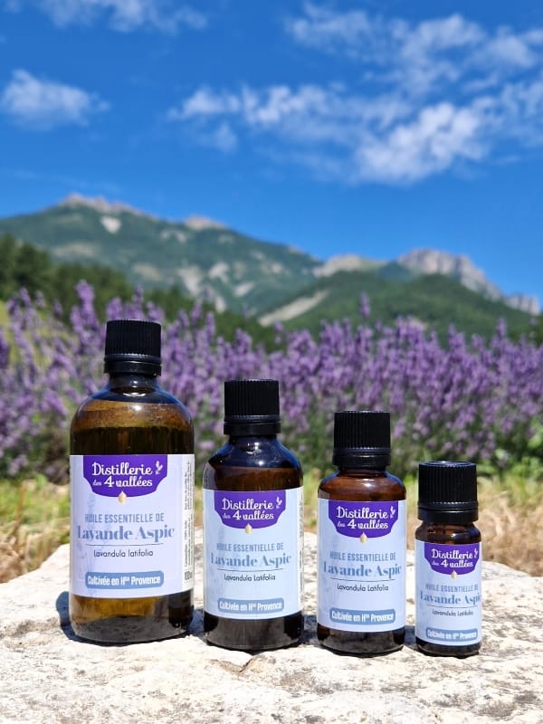 Huile essentielle de lavande aspic Bio