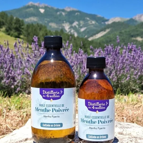 Huile essentielle de menthe poivrée Bio