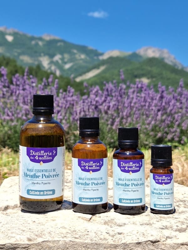 Huile essentielle de menthe poivrée Bio