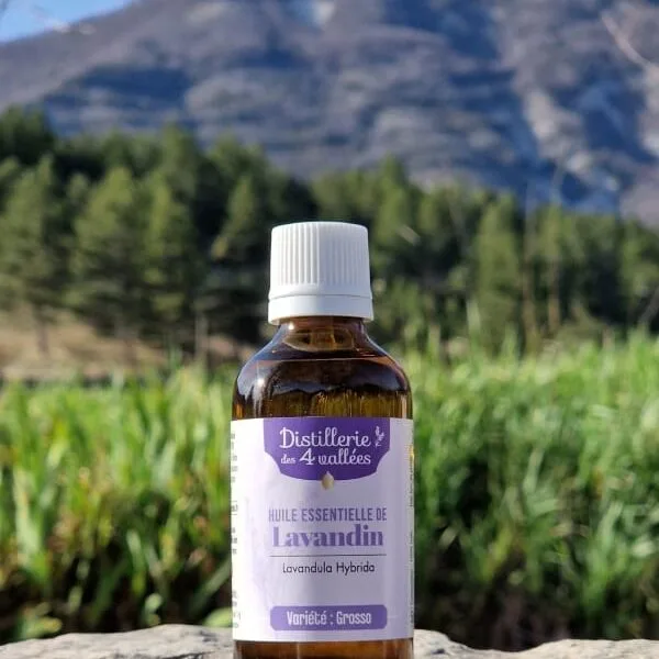 Huile essentielle de lavandin Grosso HVE - Flacon codigoutte
