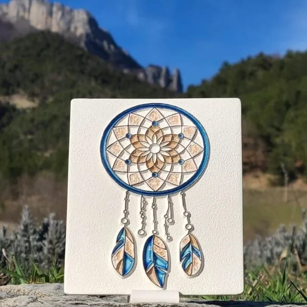 Diffuseur d'huile essentielle artisanal GM - Attrape-rêve