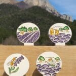 Diffuseur d'huile essentielle artisanal provençaux • Rond PM