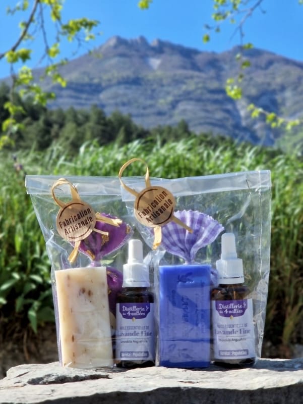 Sachet cadeau 3 produits lavande