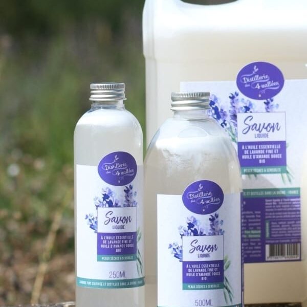 Savon liquide à la lavande