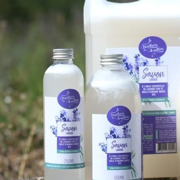 Savon liquide à la lavande