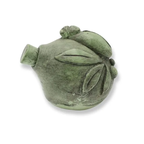 Diffuseur fiole plâtre peint et ciré - Cigale