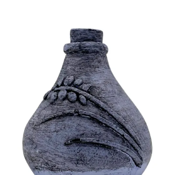 Diffuseur fiole plâtre peint et ciré - Deco brin de lavande