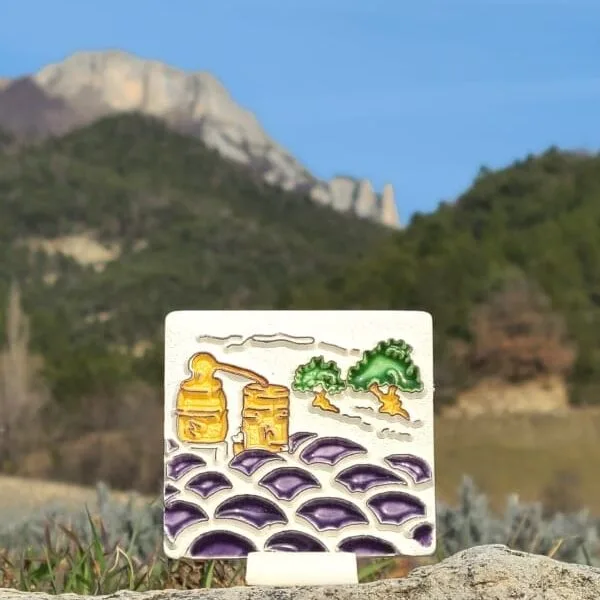 Diffuseur d'huile essentielle artisanal • Carré • Alambic