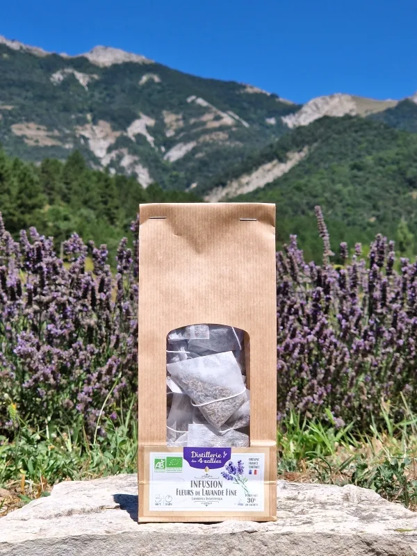 Tisane de lavande Bio • Sachet de 20 infusettes