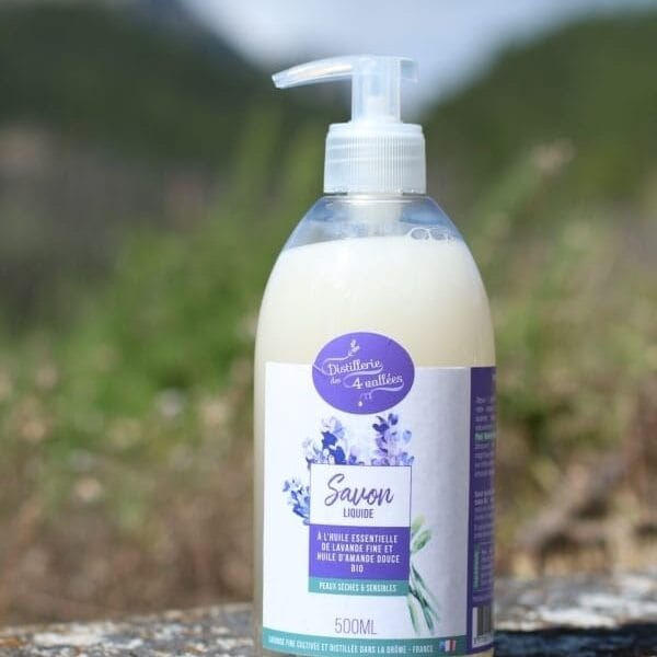 Savon liquide à la lavande • 500 ml pompe