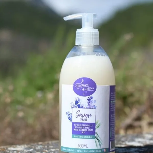 Savon liquide à la lavande • 500 ml pompe
