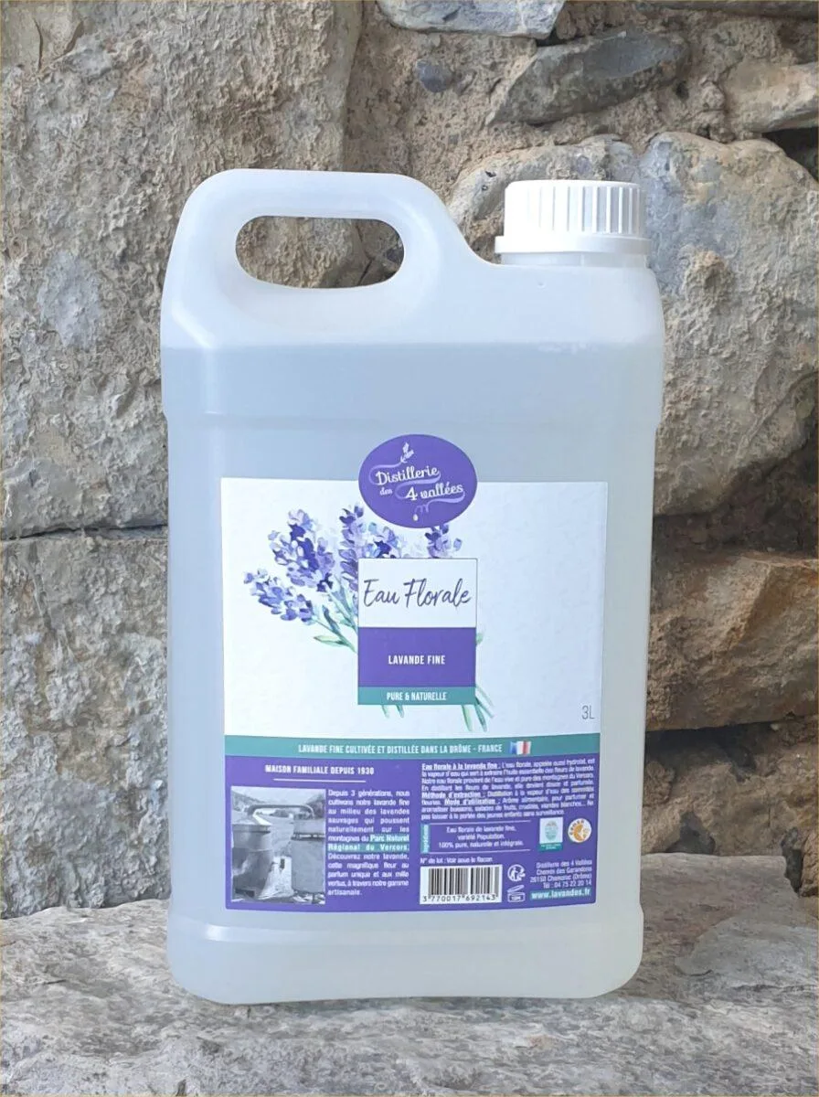 Eau florale de lavande fine 3 litres