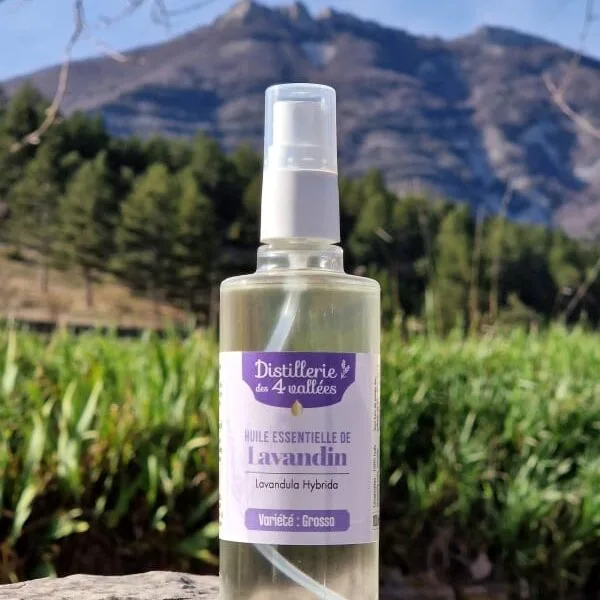Huile essentielle de lavandin Grosso en Flacon vaporisateur