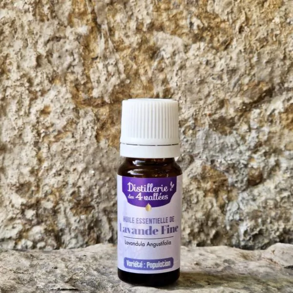 Huile essentielle de lavande fine de population HVE - Flacon codigoutte