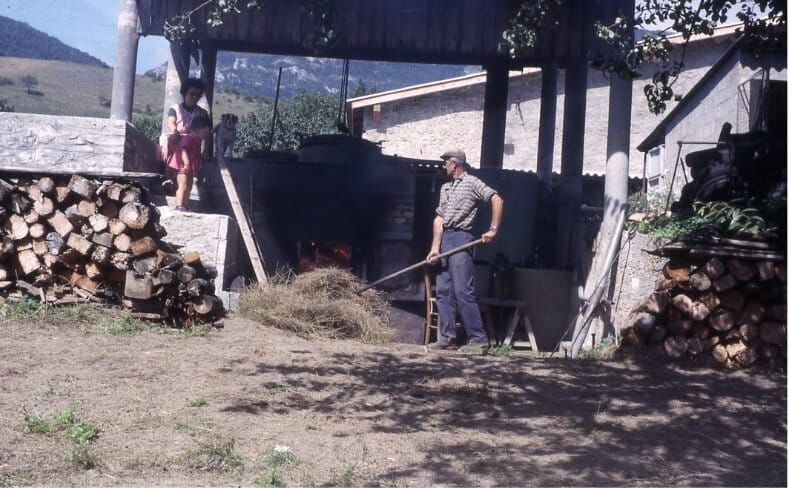 distillerie de Chamaloc en 1968 témoin de l’histoire de la lavande en France