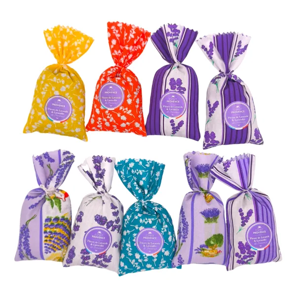 sachet de lavande de Provence · sachet parfumé 18 g · parfume linge et armoires · fabrication locale