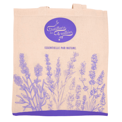 Tote bag coton écru 38x42