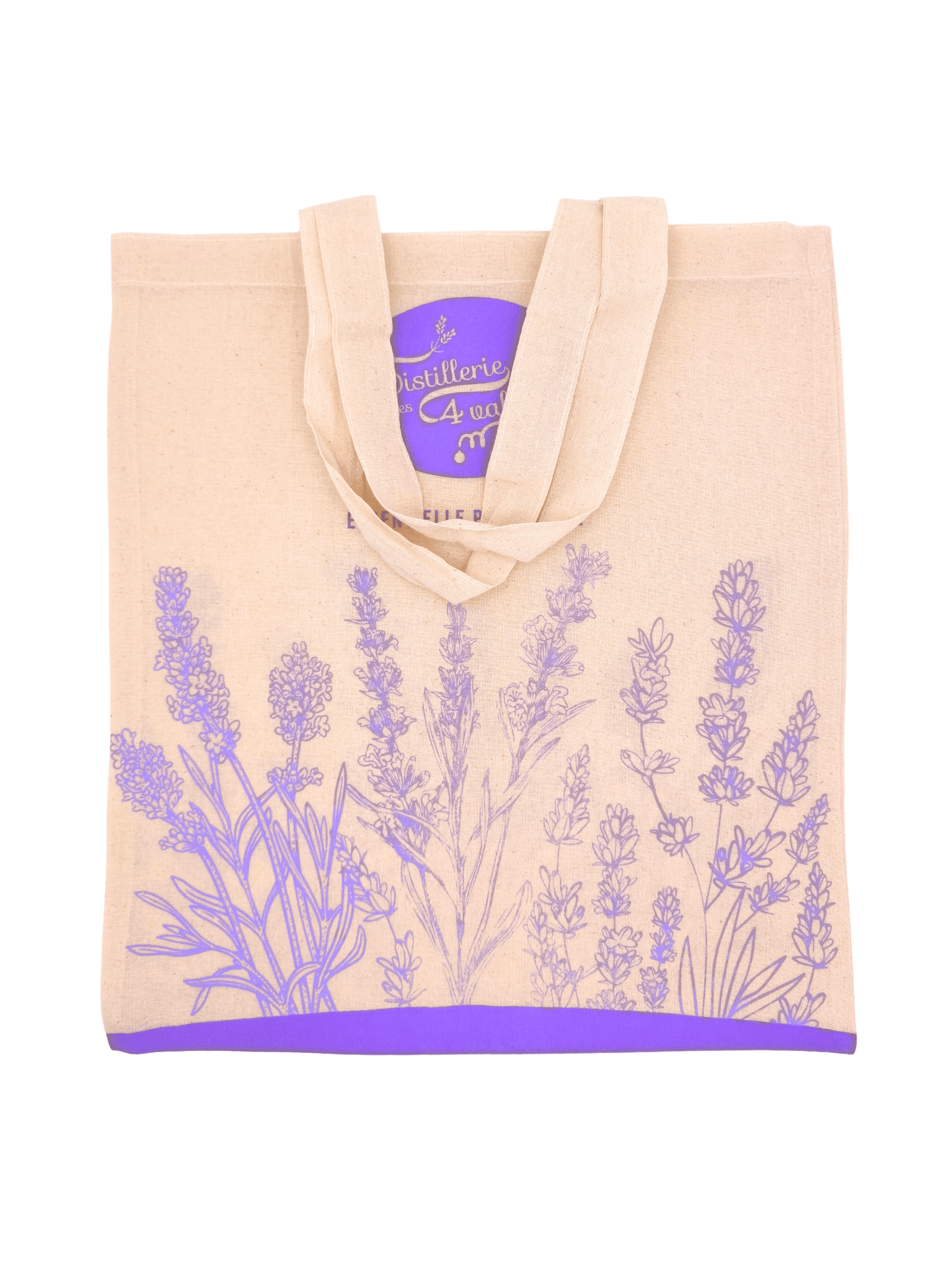 tote bag lavande · sac en toile · cabas réutilisable du quotidien ·