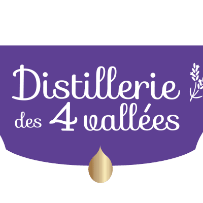 logo distillerie des 4 violet