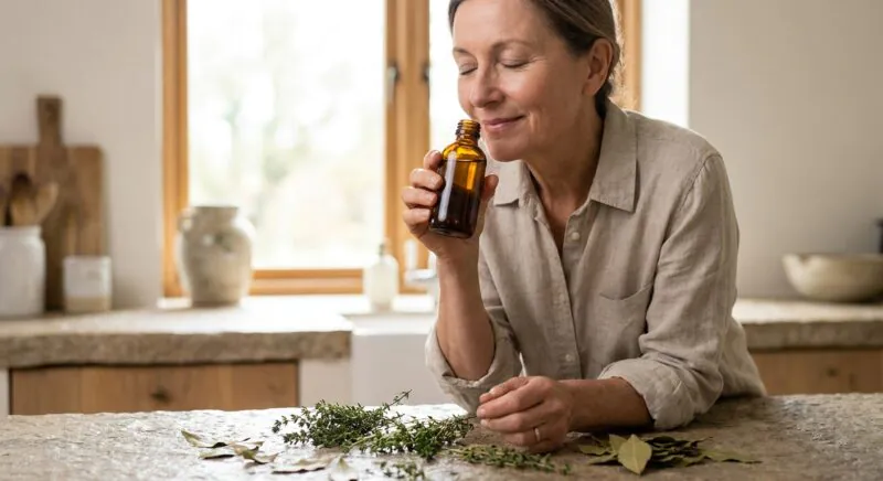 Boostez vos défenses naturelles cet hiver avec les huiles essentielles de thym et de laurier noble