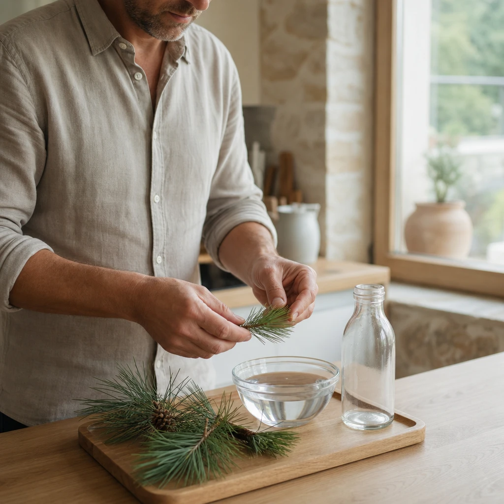 Les bienfaits de l’huile essentielle de pin sylvestre : respiration, tonus et air pur dans la maison