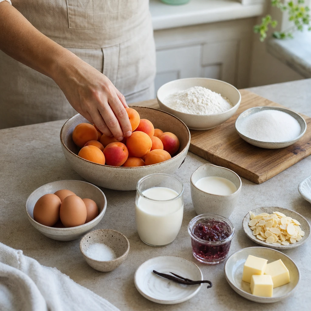 Clafoutis aux abricots et à la gelée de fleurs de lavande : recette provençale d’été
