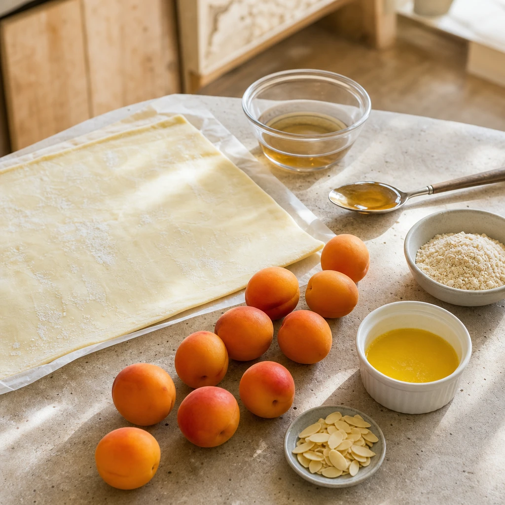 Tarte fine aux abricots et au sirop de lavande : recette provençale de saison