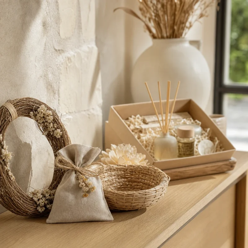 Huile essentielle immortelle : composer une décoration naturelle et des sachets parfumés pour une maison provençale élégante