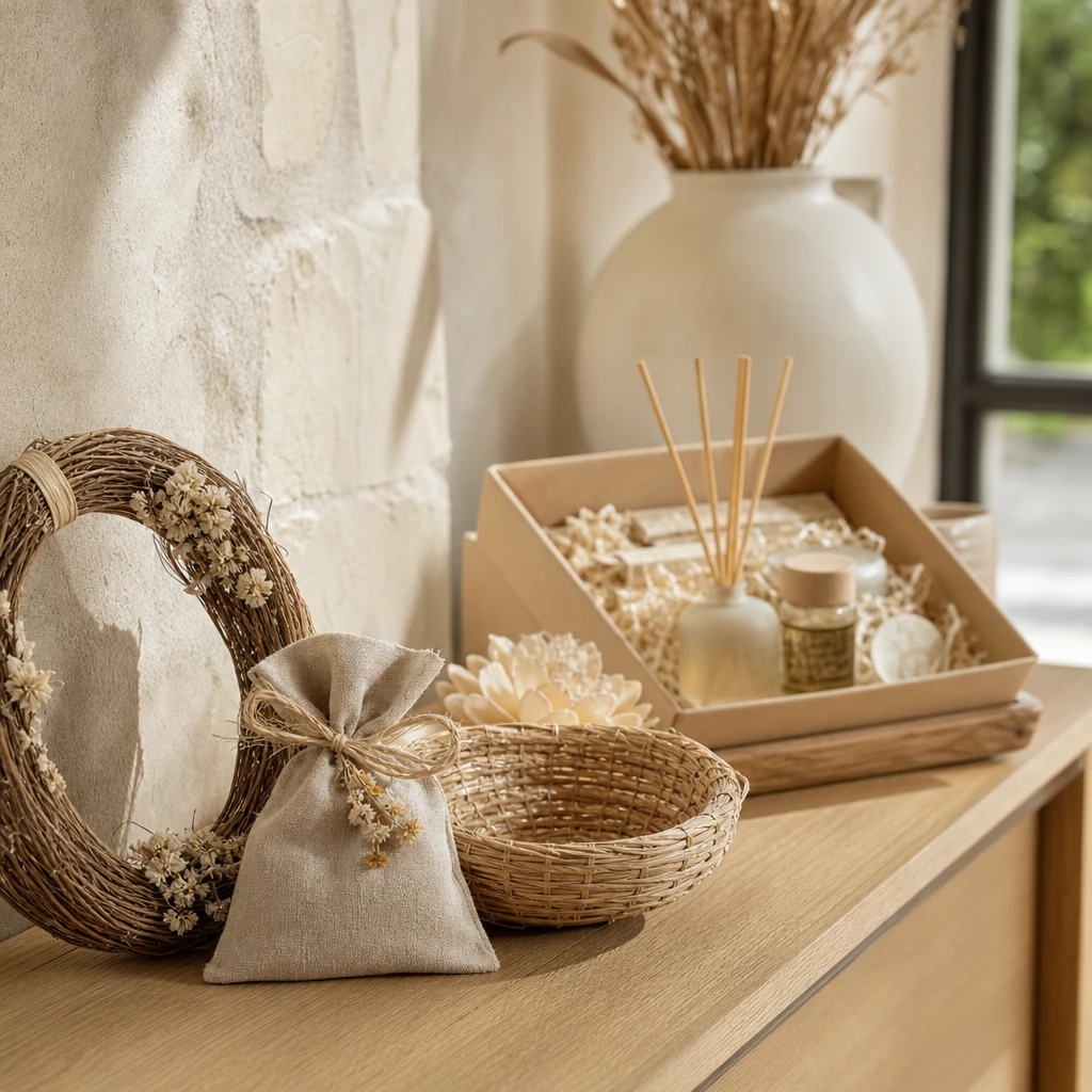 Huile essentielle immortelle : composer une décoration naturelle et des sachets parfumés pour une maison provençale élégante