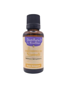 huile essentielle de niaouli · flacon 10 ml · diffusion purifiante · origine Madagascar, conditionné en France
